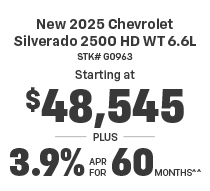 Chevrolet Silverado 2500HD offer