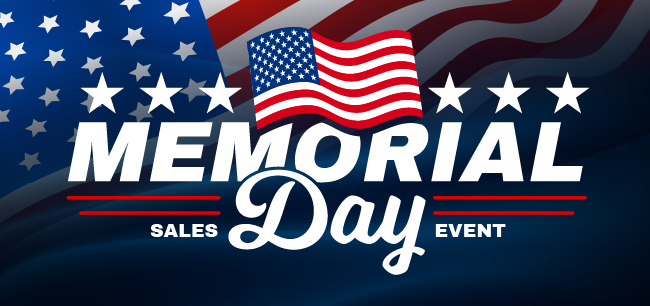 Memorial Day Sales Event